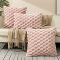 thumbnail image 1 of Fuebueo Throw Pillow Covers, Square Soft Cushion Covers for Couch Bedroom Sofa Living Room Bed Chair, 1 of 7
