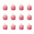 thumbnail image 1 of Fuebueo Valentine's Day Decor On Sale 12 Pcs - Organic Candle Long Burning Smokeless Clean Burning Home Décor, Wedding Receptions, Centerpieces, Birthdays, Celebrations, Meditations, 1 of 8