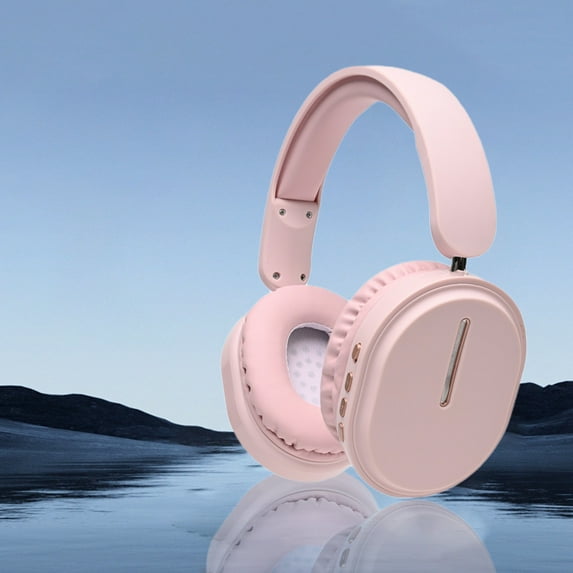 Fuebueo Wireless Headphones,Over-Ear Headphones Wireless Stereo Foldable Headphones Wireless And Wired Headsets with Built-In Mic, Micro Sd/Tf, Fm for Iphone/Samsung/Ipad/Pc