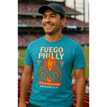 Fuego Philly Durantula Shirt – Jhoan Duran Phillies Fan Tee, Flame Spider Design | Philly Baseball T-Shirt, Game Day shirt