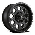 thumbnail image 1 of Fuel 1PC Aluminum Rim D525 REVOLVER 16X8in Matte Black Milled Finish, D52516808245, 1 of 2