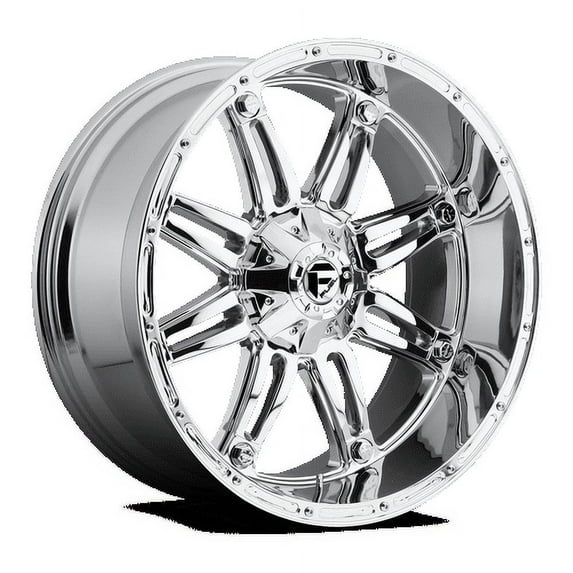 Fuel 1PC Aluminum Rim D530 HOSTAGE 17X9in Chrome Plated Finish, D53017908250
