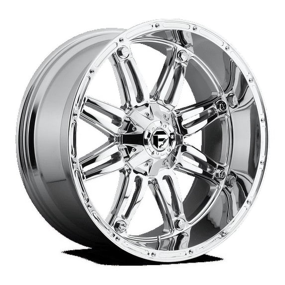 Fuel 1PC Aluminum Rim D530 HOSTAGE 20X9in Chrome Plated Finish, D53020908250