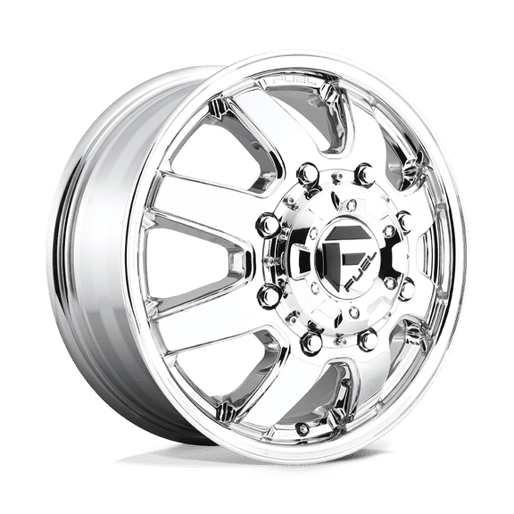 Fuel 1PC Aluminum Rim D536 MAVERICK 17X6.5in Chrome Plated Finish, D536176582F