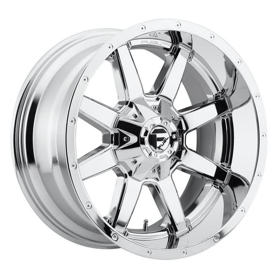 Fuel 1PC Aluminum Rim D536 MAVERICK 20X8.25in Chrome Plated Finish, D53620828D25