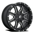 thumbnail image 1 of Fuel 1PC Aluminum Rim D538 MAVERICK 20X9in Matte Black Milled Finish, D53820905265, 1 of 3