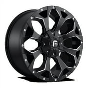 Fuel 1PC Aluminum Rim D546 ASSAULT 18X9in Matte Black Milled Finish, D54618909850