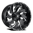 thumbnail image 1 of Fuel 1PC Aluminum Rim D574 CLEAVER 20X10in Gloss Black Milled Finish, D57420008247, 1 of 2