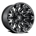 thumbnail image 1 of Fuel 1PC Aluminum Rim D578 BATTLE AXE 20X10in Gloss Black Milled Finish, D57820002647, 1 of 2
