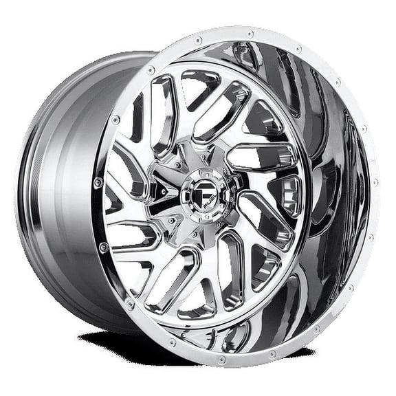 Fuel 1PC Aluminum Rim D609 TRITON 20X10in Chrome Plated Finish, D60920009846