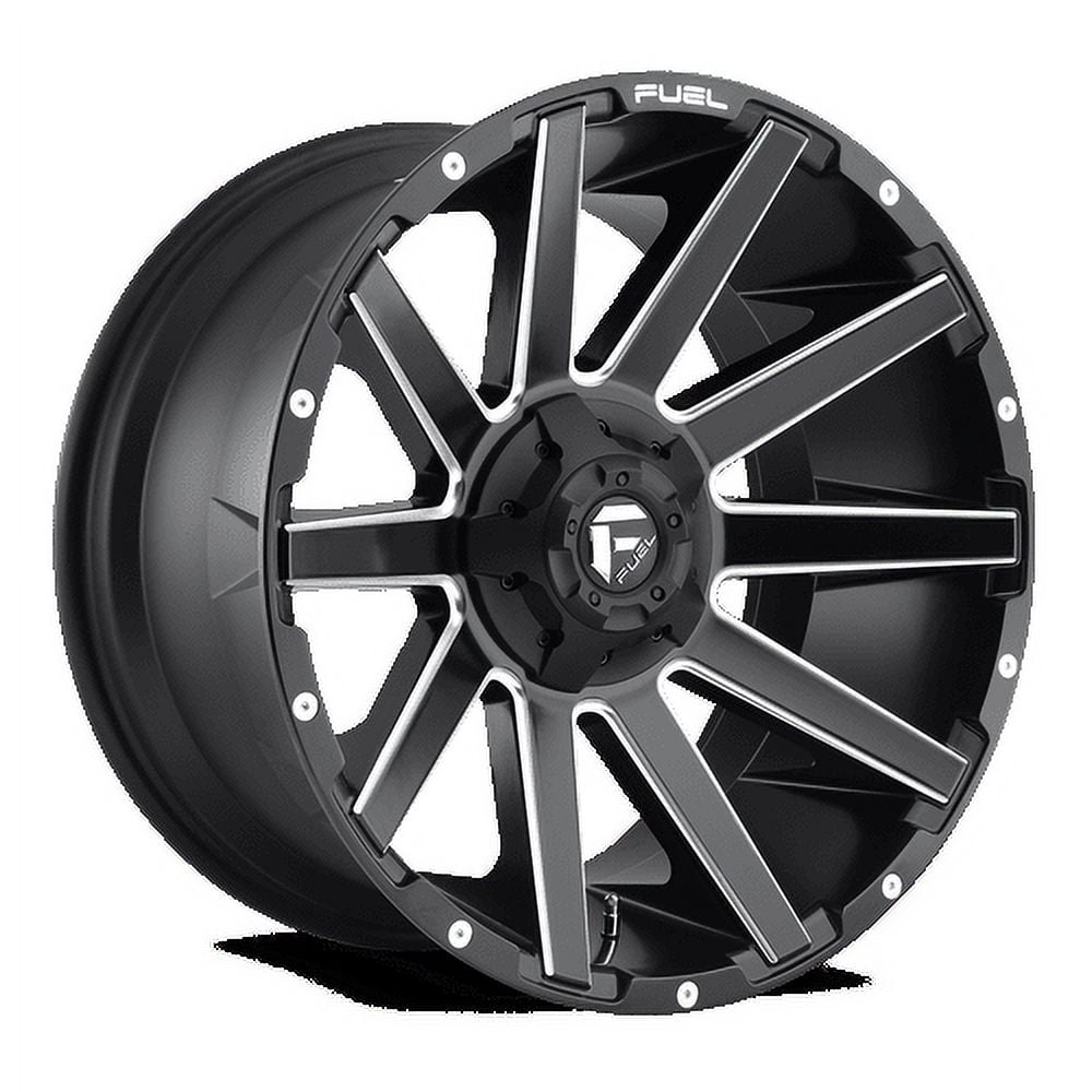 Fuel 1PC Aluminum Rim D616 CONTRA 20X9in Matte Black Milled Finish, D61620906957