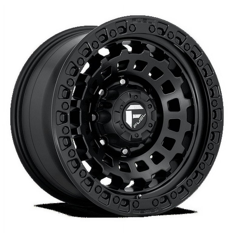 Fuel 1PC Aluminum Rim D633 ZEPHYR 20X9in Matte Black Finish 