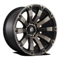 thumbnail image 1 of Fuel 1PC Aluminum Rim D636 DIESEL 20X10in Matte Black Double Dark Tint Finish, D63620007347, 1 of 2