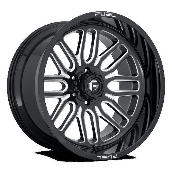 Fuel 1PC Aluminum Rim D662 IGNITE 20X10in Gloss Black Milled Finish, D66220008247