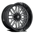 thumbnail image 1 of Fuel 1PC Aluminum Rim D662 IGNITE 22X12in Gloss Black Milled Finish, D66222208447, 1 of 3