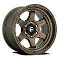 thumbnail image 1 of Fuel 1PC Aluminum Rim D666 SHOK 18X9in Matte Bronze Finish, D66618905650, 1 of 3