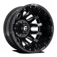 thumbnail image 1 of Fuel 1PC Aluminum Rim D673 BLITZ 20X8.25in Gloss Black Milled Finish, D67320827235, 1 of 3