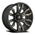 thumbnail image 1 of Fuel 1PC Aluminum Rim D674 BLITZ 17X9in Matte Black Double Dark Tint Finish, D67417908245, 1 of 3