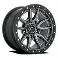 thumbnail image 1 of Fuel 1PC Aluminum Rim D680 REBEL 20X9in Matte Gun Metal Black Bead Ring Finish, D68020905650, 1 of 3