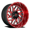 thumbnail image 1 of Fuel 1PC Aluminum Rim D691 TRITON 20X10in Candy Red Milled Finish, D69120001847, 1 of 3