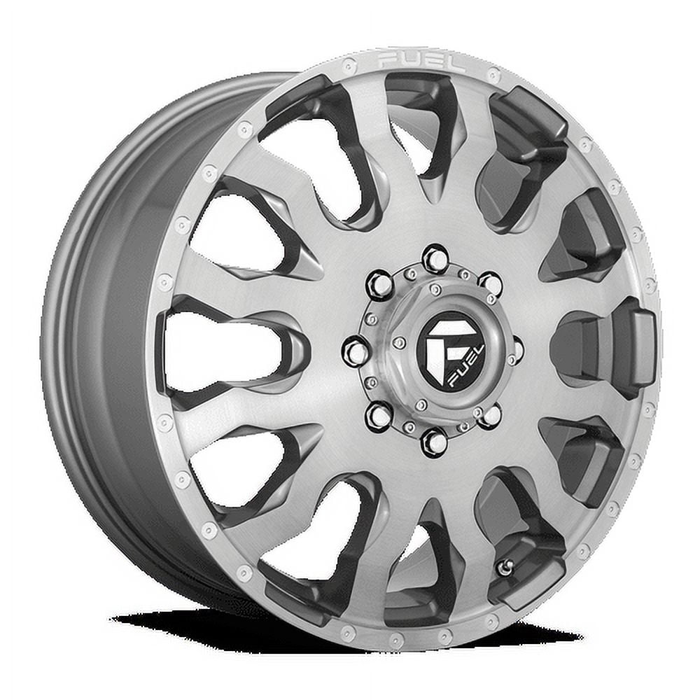 Fuel 1PC Aluminum Rim D693 BLITZ 20X8.25in Brushed Gunmetal Tinted