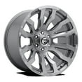 thumbnail image 1 of Fuel 1PC Aluminum Rim D693 BLITZ 22X12in Brushed Gunmetal Tinted Clear Finish, D69322201847, 1 of 3