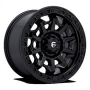Fuel 1PC Aluminum Rim D694 COVERT 17X9in Matte Black Finish, D69417907550