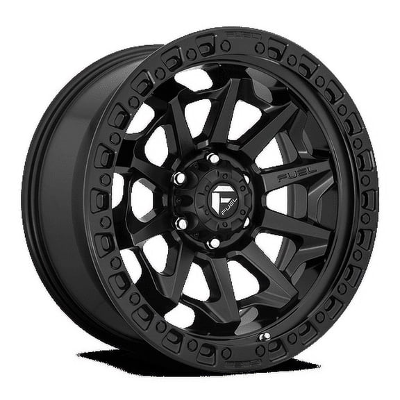 Fuel 1PC Aluminum Rim D694 COVERT 20X10in Matte Black Finish, D69420007547