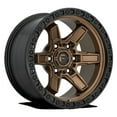 thumbnail image 1 of Fuel 1PC Aluminum Rim D699 KICKER 20X9in Matte Bronze with Black Bead Ring Finish, D69920908457, 1 of 3