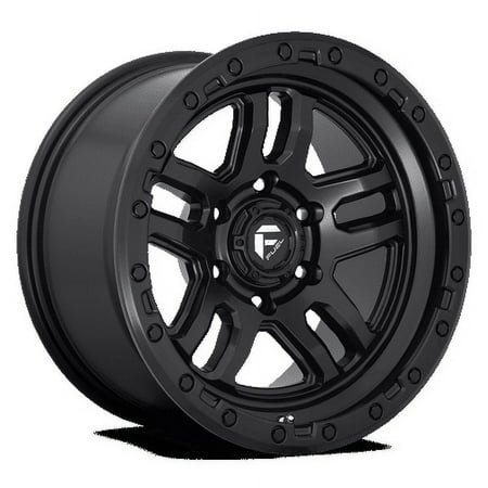 Fuel 1PC Aluminum Rim D700 AMMO 18X9in Matte Black Finish, D70018907550