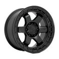 thumbnail image 1 of Fuel 1PC Aluminum Rim D750 BLOCK 18X9in Matte Black with Black Ring Finish, D7501890B450, 1 of 3