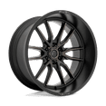 thumbnail image 1 of Fuel 1PC Aluminum Rim D762 CLASH 24X12in Matte Black Double Dark Tint Finish, D76224208947, 1 of 3