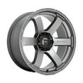 thumbnail image 1 of Fuel 1PC Aluminum Rim D767 RUSH 20X9in Matte Gun Metal Finish, D76720908450, 1 of 3