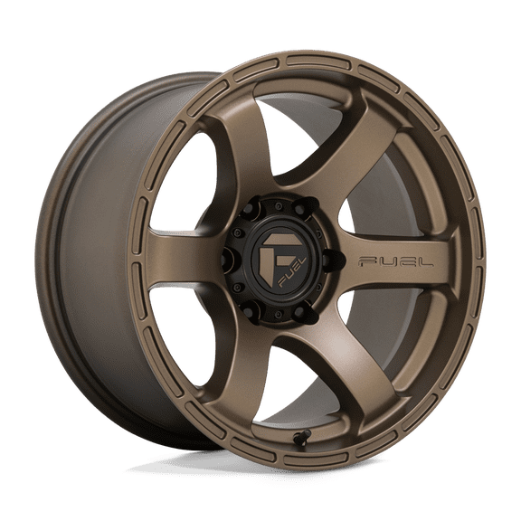 Fuel 1PC Aluminum Rim D768 RUSH 18X9in Matte Bronze Finish, D76818908457