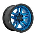 thumbnail image 1 of Fuel 1PC Aluminum Rim D790 AMMO 17X9in Blue with Black Lip Finish, D79017908445, 1 of 3