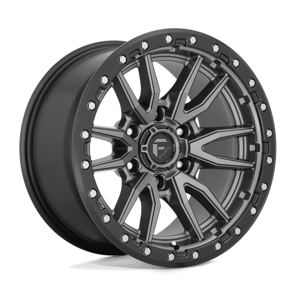 Fuel 1PC Cast Aluminum Rim D680 20X10 5X5.0 MT-GNMTL-BBR -18MM, D68020007547