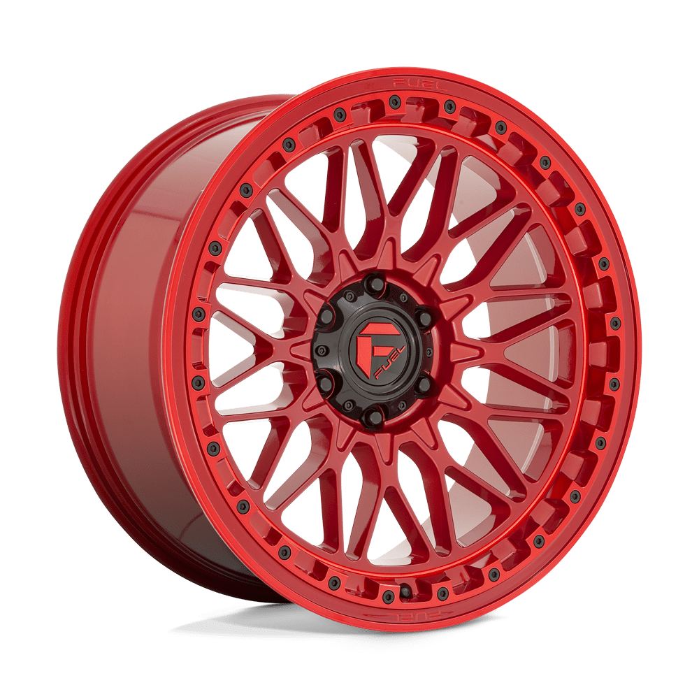Red Rim 349 Fuel 1PC Cast Aluminum Rim D758 17X9 6X5.5 GL-RED 01MM, D75817908450 ...