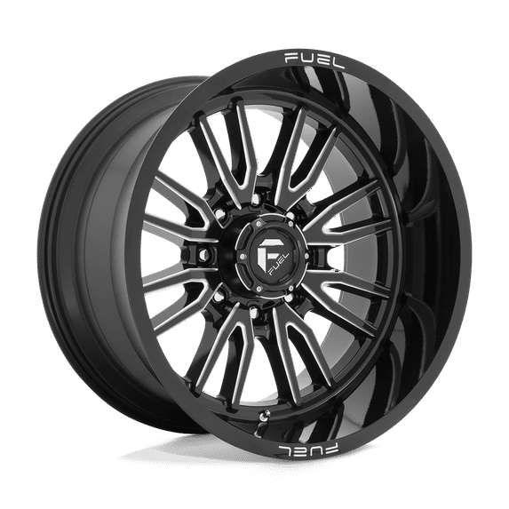 Fuel 1PC Cast Aluminum Rim D761 22X12 8X6.5 G-BLK MILL -44MM, D76122208247