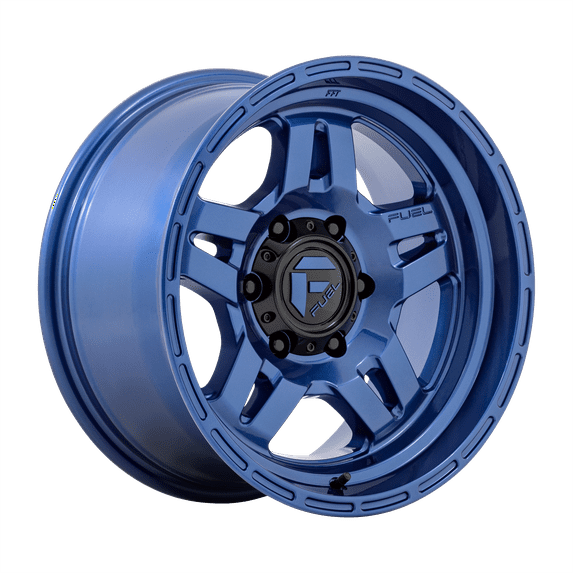Fuel 1PC Cast Aluminum Rim D802 17X8.5 6X5.5 DRK-BLUE -10MM, D80217858445