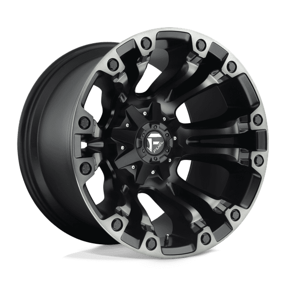 Fuel 1PC Cast Aluminum Wheel D851 20x9 5x5.5/150 M-BLK GRY 1mm, D85120907050A