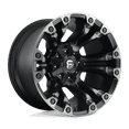 thumbnail image 1 of Fuel 1PC Cast Aluminum Wheel D851 20x9 8x180 M-BLK GRY 20mm, D85120901857A, 1 of 3