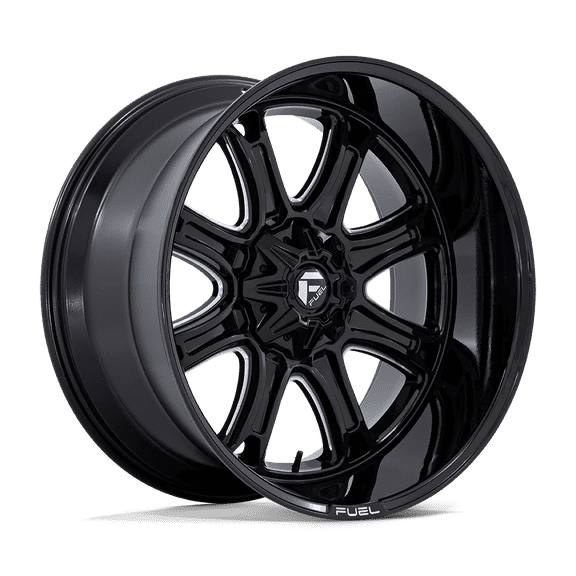 Fuel 1PC Cast Aluminum Wheel D853 22x9 8x170 G-BLK MILL 1mm, FC853BE22908701