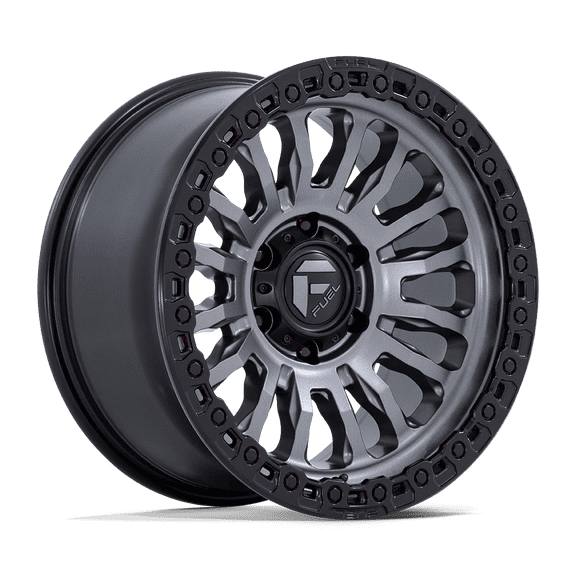 Fuel 1PC Cast Aluminum Wheel D857 18x9 6x5.5 M-GNMTL BLK -12mm, FC857AB18906812N
