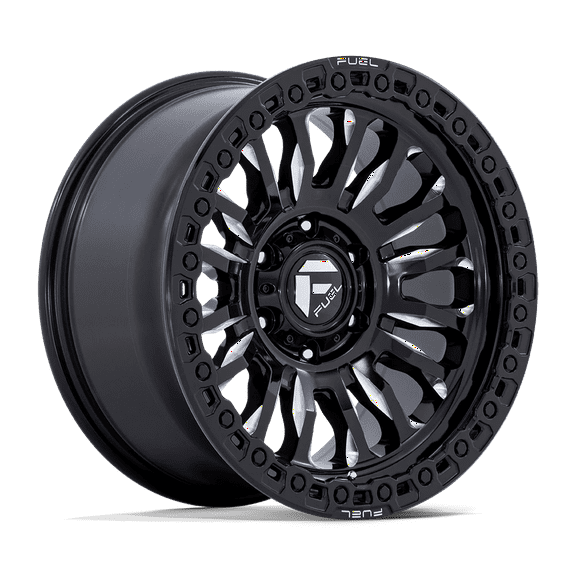 Fuel 1PC Cast Aluminum Wheel D857 20x10 8x180 G-BLK MILL -18mm, FC857BE20108818N