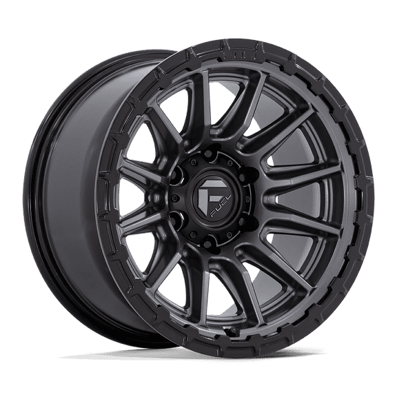 Fuel 1PC Cast Aluminum Wheel D866 17x9 5x5.0 M-GNMTL BLK-LP -12mm, FC866AB17905012N