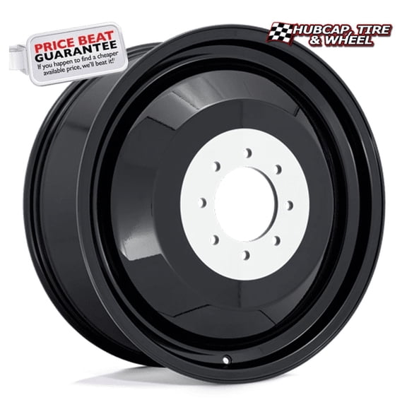 Fuel 1PC D501248292 24 D500 Dualie Inner Gloss Black 24X8.25 8X200 118mm 142mm (One Wheel)