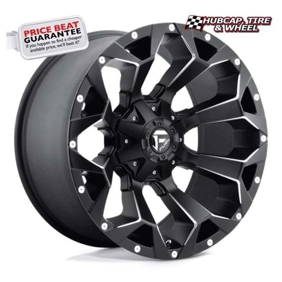 Fuel 1PC D546 17X9 5X4.5/5.0 MT-BLK-MIL 01MM AFTERMARKET RIM QTY 1