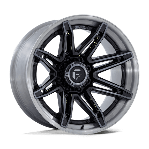 Fuel 1PC Fusion Forged Wheel D401 22x12 6x135 G-BLK BRDT -44mm, FC401BT22126344N