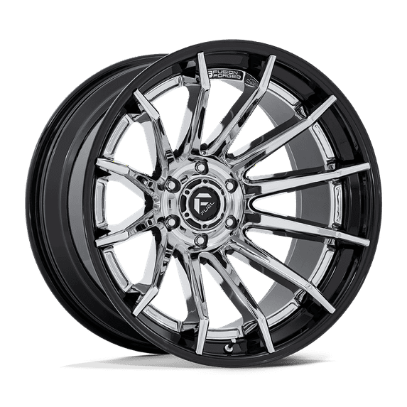 Fuel 1PC Fusion Forged Wheel D403 22x10 6x135 CHR G-BLK -18mm, FC403PB22106318N