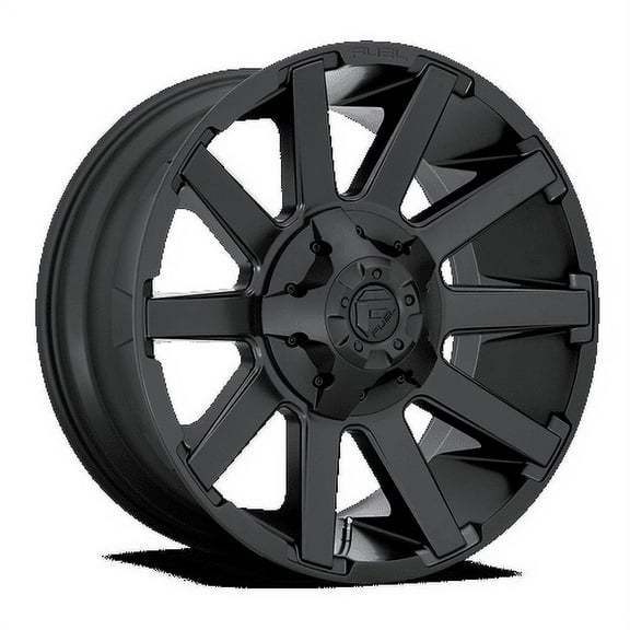 Fuel 1Pc D437 Contra 20X9 5X139.7/5X150 1Et 106.1Cb Satin Black Wheel